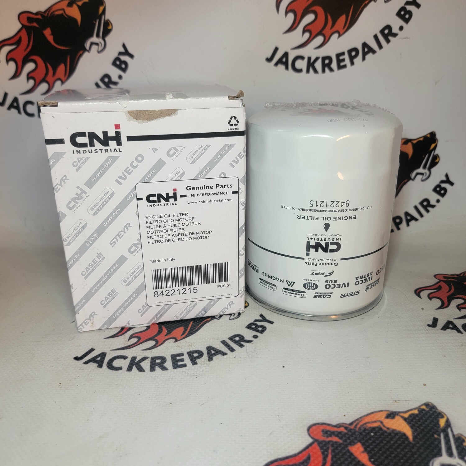 Фильтр масляный CNH 84221215