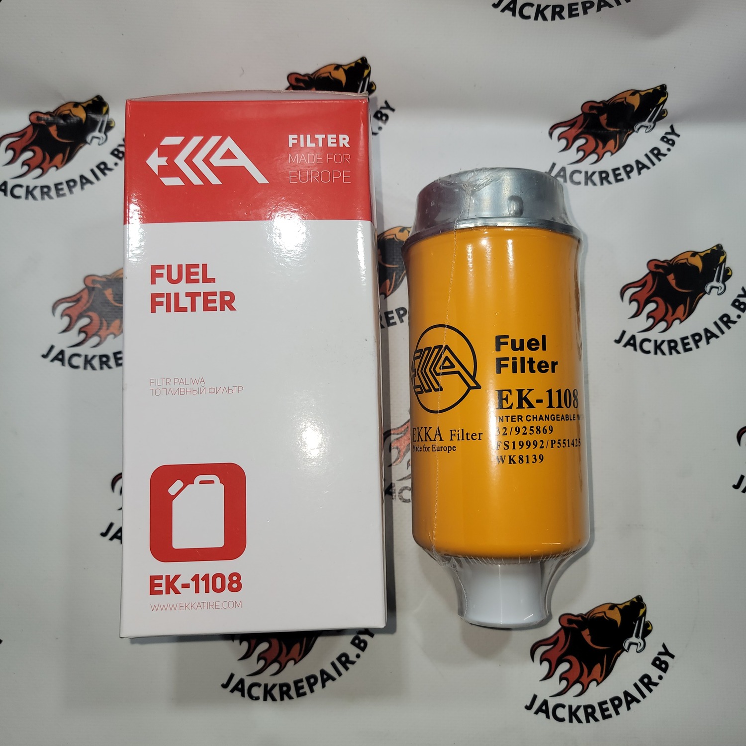 Фильтр топливный EKKA FILTER EK-1108