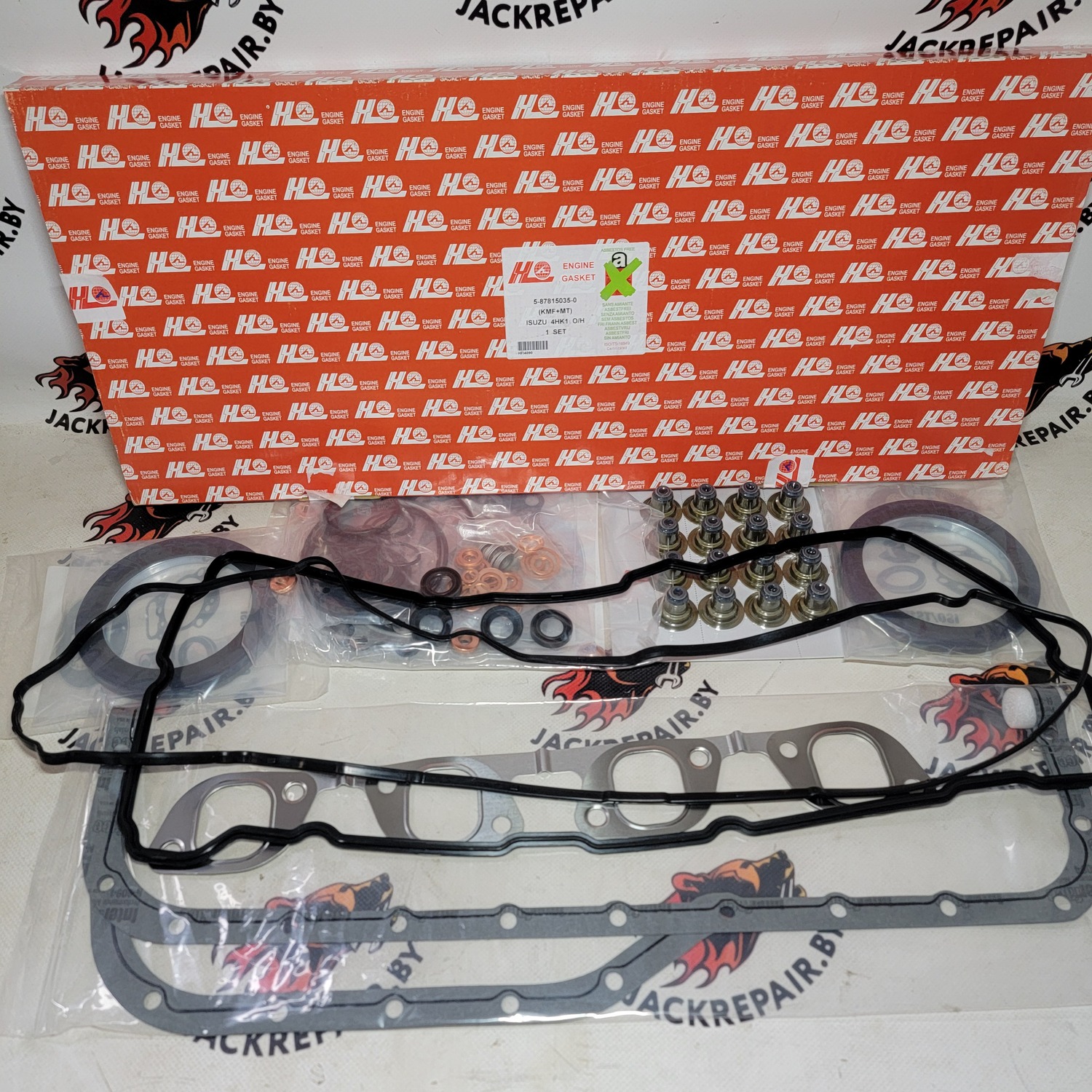 Ремкомплект ДВС ISUZU 4HK1 5-87815-035-0 W/KMF+MT (1.65) HL  5878150350 Ремкомплект ДВС ISUZU 4HK1 5-87815-035-0 W/KMF+MT (1.65) HL  5878150350