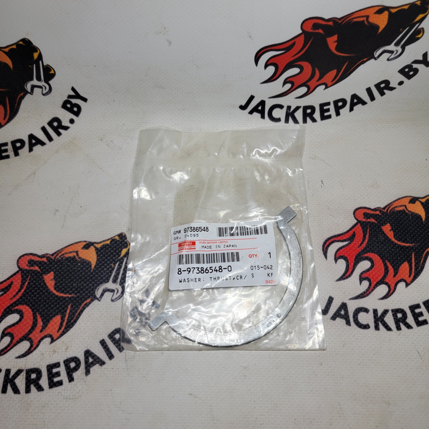 Полукольцо упорное Isuzu 8973865480 Полукольцо упорное Isuzu 8973865480